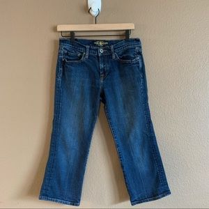 Lucky Brand Danville Classic Rider Crop Size 6/28